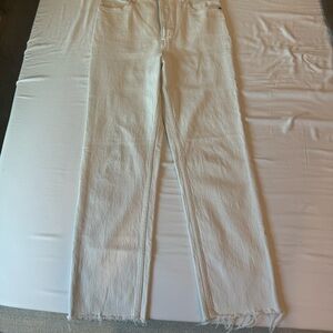 White Abercrombie Jeans